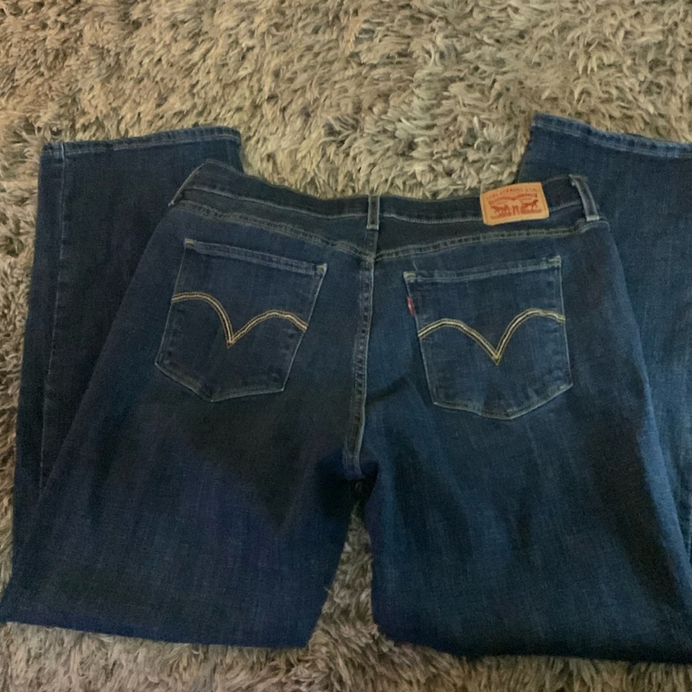 Levi’s Size 14P Women’s Denim Blue Jeans Classic Bootcut